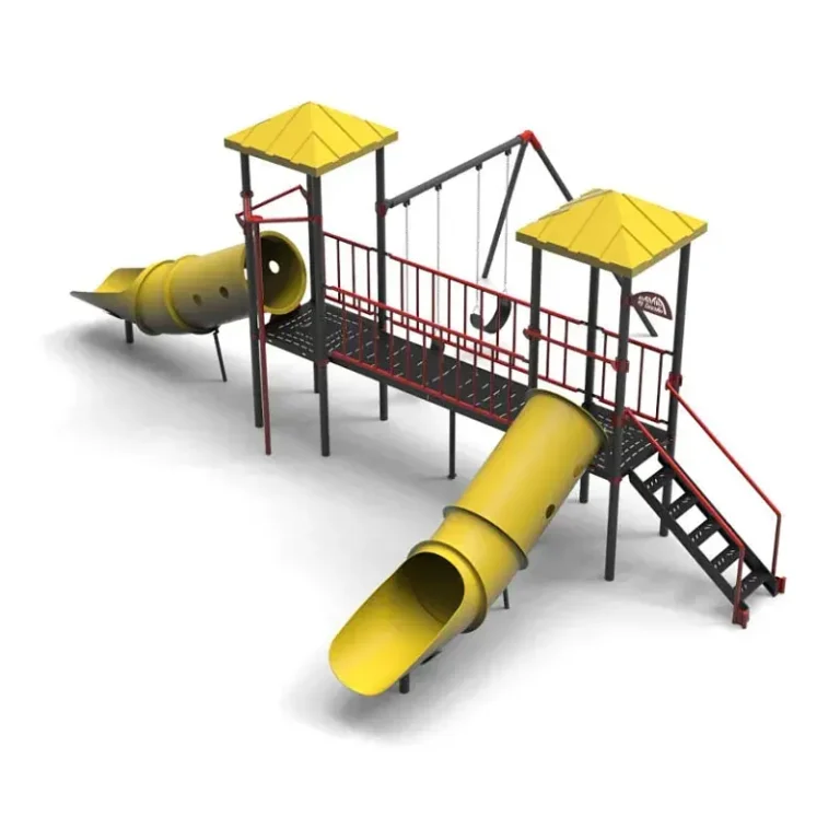 Mangrullo doble con puente y portico 2t