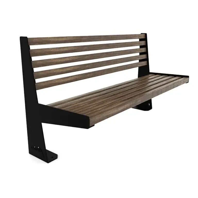 Banco metal madera 635