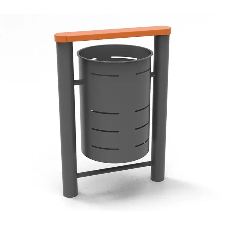 Cesto Metálico Simple sin Tapa