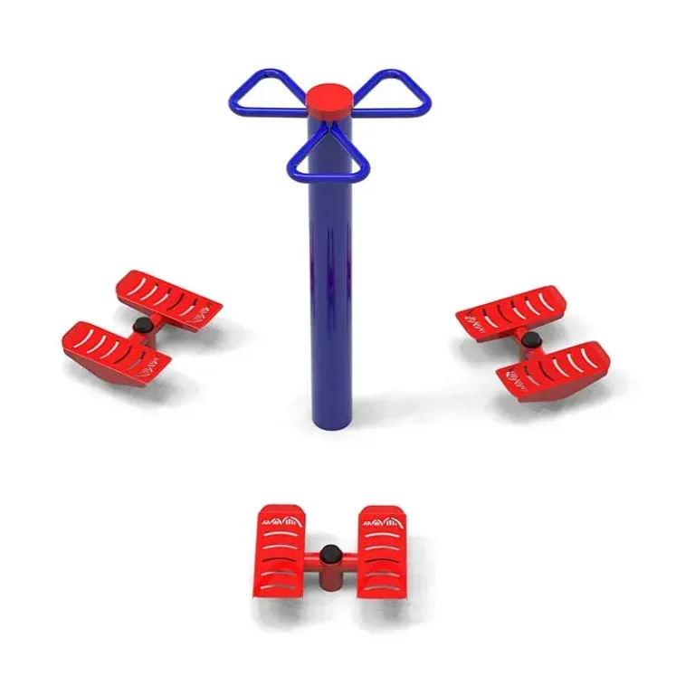 Relajador de Cintura Triple con Rotador