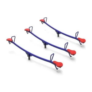 Sube y Baja Triple-juegos saludables-juegosaludables-juegos para plaza-urdinarrain-juegos para parques-juegos para jardines-municipios-insumos